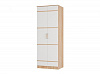 Шкаф платяной бельевой 2-х створчатый Сакура без зеркала (Дуб сонома/Белый)