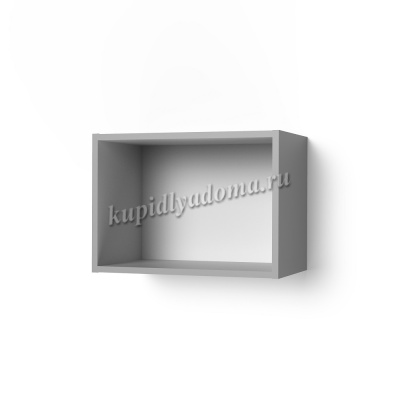 Шкаф верхний Окап со стеклом 5ХС кухня Григгс (Камень темный)