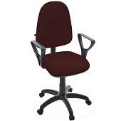 Кресло офисное Престиж Гольф ТК-11 ткань (Бордовый)